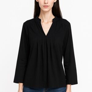 Matta NYC 100% cotton black chakra blouse